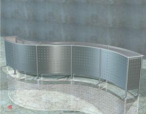 DM-0021 Trade Show Counter 