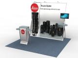 VK-1658 Pedestal Shown with Perfect 10 Backwall 