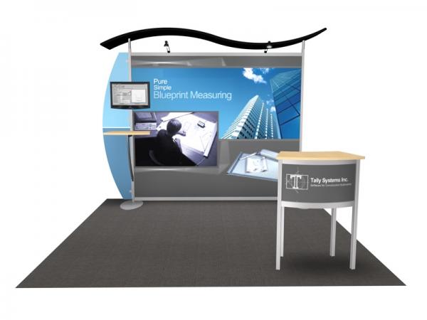 VK-1216 Exhibit with MOD-1243 Pedestal