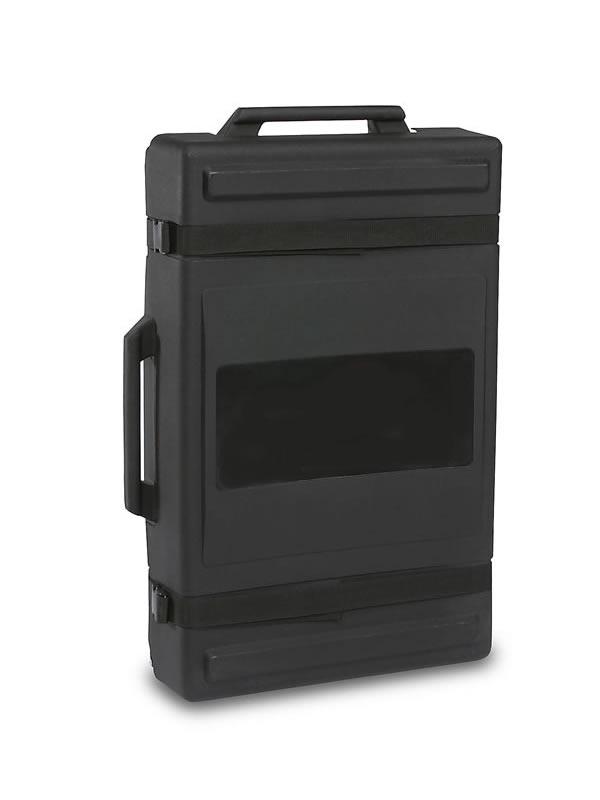 DI-906 Portable Roto-molded Case with Wheels (external dims: 27" W x 13" D x 43" H)