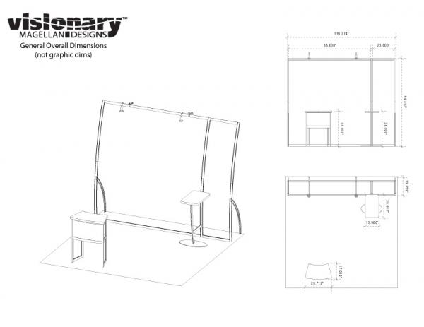 Magellan Miracle General Dimensions