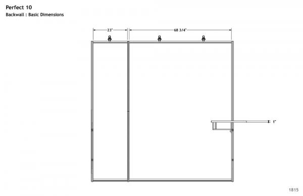 VK-1501 Portable Hybrid Trade Show Exhibit