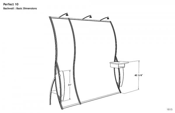 VK-1501 Portable Hybrid Trade Show Exhibit