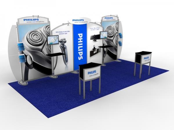 VK-2117 Portable Hybrid Trade Show Exhibit -- Image 1