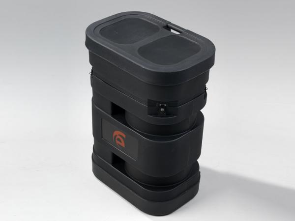 Portable Roto-molded Case with Wheels (28" W x 19" D x 38" H) 