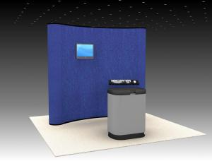 QD-103 Trade Show Pop Up Display