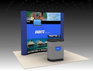 QD-104 Trade Show Pop Up Display