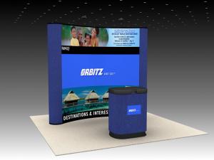 QD-104A Trade Show Pop Up Exhibit