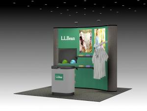 QD-110 Trade Show Popup Exhibit