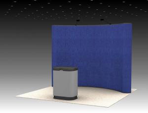 QD-113 Trade Show Popup Exhibit