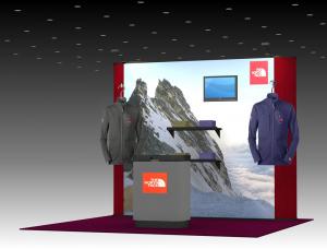 QD-132 Trade Show Pop Up Exhibit