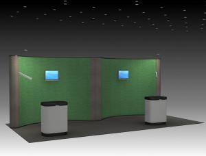 QD-211 Trade Show Pop-up Display