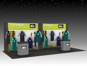 QD-214 Trade Show Pop-up Display