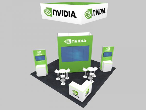 RE-9220 Island Rental Trade Show Exhibit -- Image 4