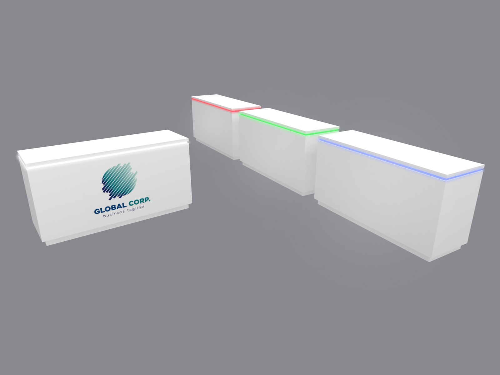 Exhibit Design Search - MODT-1736 Custom Counter (Custom Counters ...