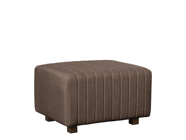CEOT-059 Brown Fabric| Beverly Small Bench -- Trade Show Rental