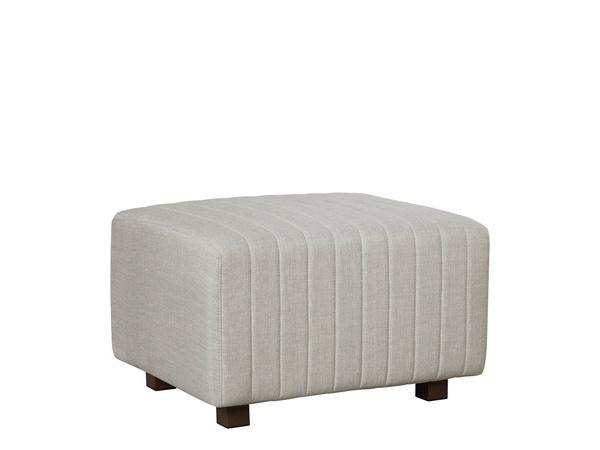 CEOT-061 Grey Fabric | Beverly Small Bench -- Trade Show Rental