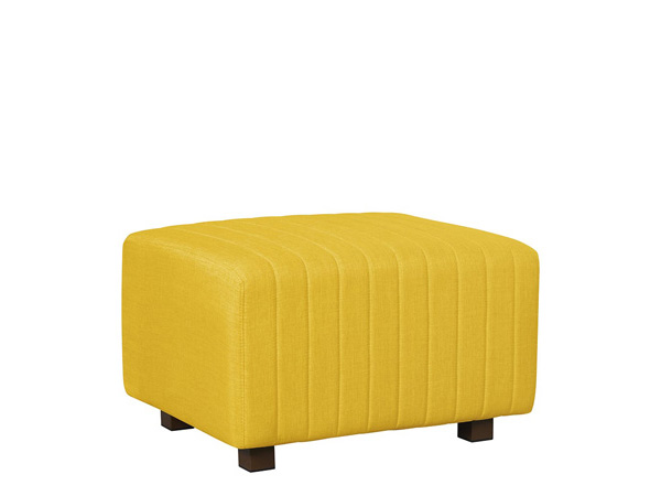 CEOT-067 Yellow Fabric | Beverly Small Bench -- Trade Show Rental