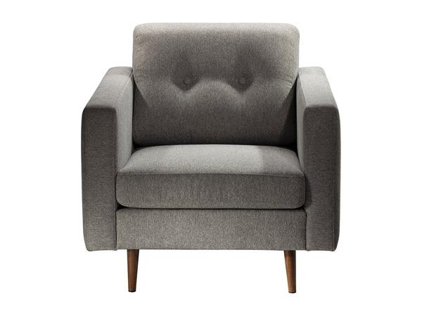 CESS-112 | Sterling Gray Fabric Chair -- Trade Show Furniture Rental
