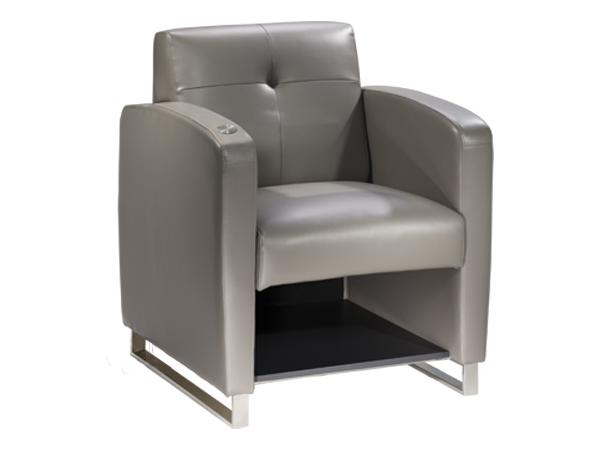 Tech Chair w/o Power (CECH-028)-- Trade Show Rental Furniture