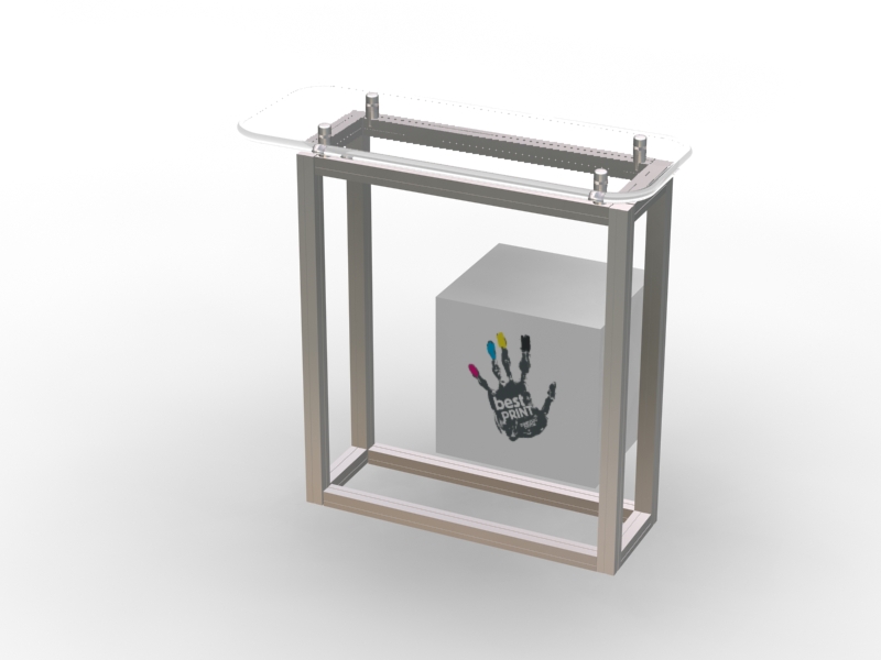 DM-0717 Trade Show Modular Pedestal -- Image 3