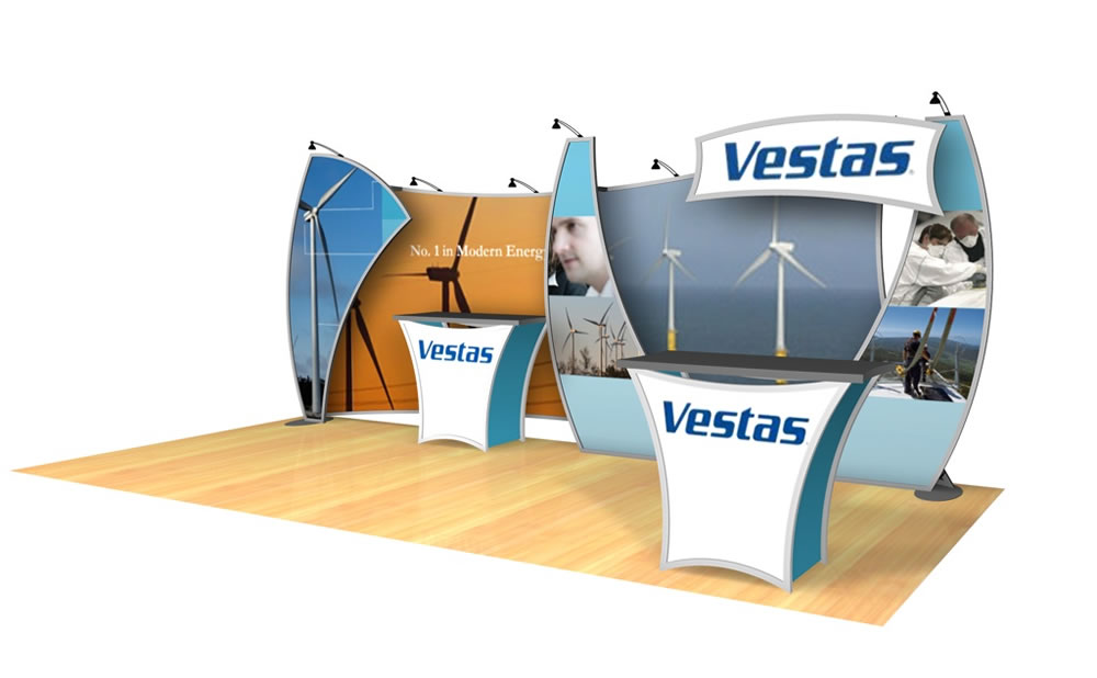 VK-2051 Exhibit with MOD-1222 Counter