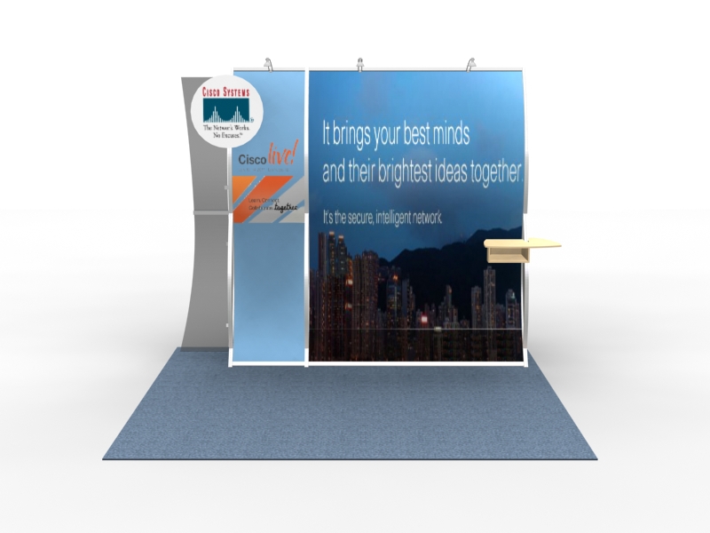 DM-0752 Portable Hybrid Trade Show Display -- Image 2