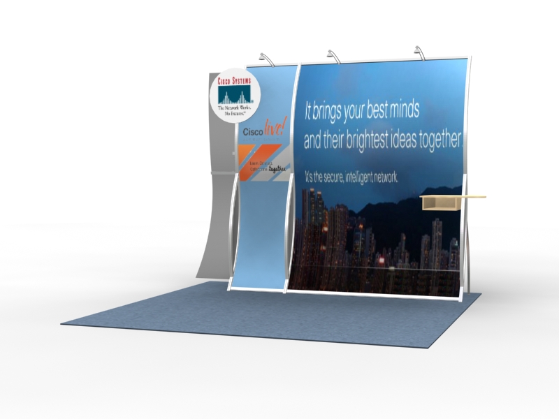 DM-0752 Portable Hybrid Trade Show Display -- Image 3