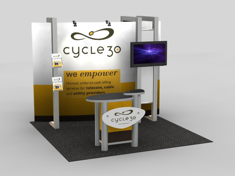 DM-0741 Trade Show Exhibit -- 10 x 10 Version