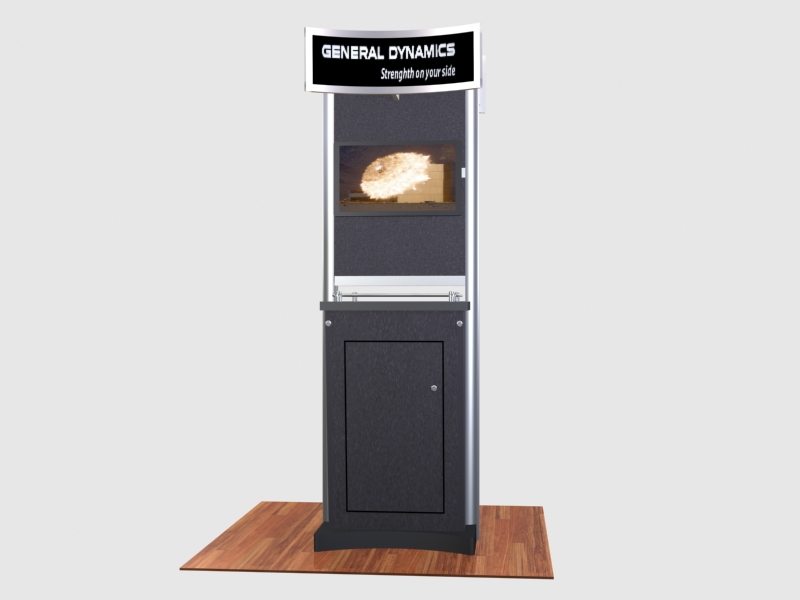 DM-0451 Trade Show Workstation/Kiosk -- Image 2