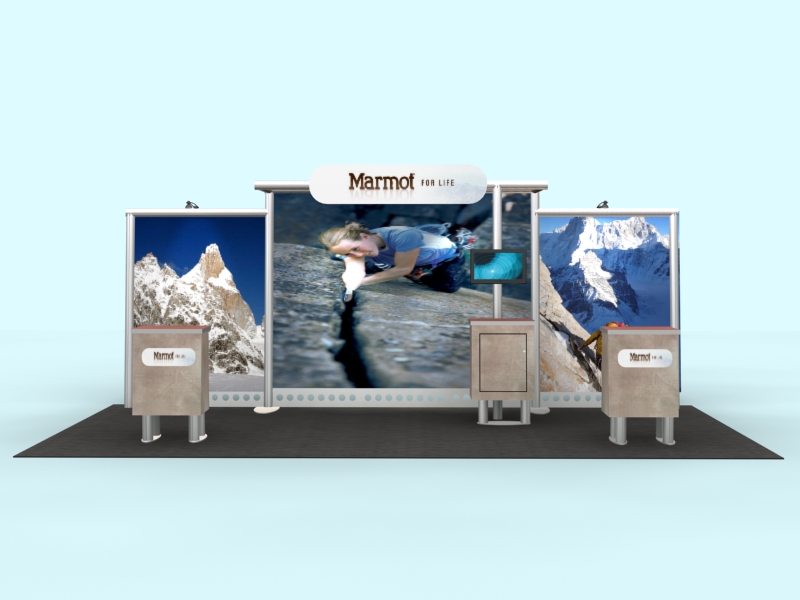 DM-0485 Trade Show Display -- Visionary Designs 10' x 20' -- Image 2
