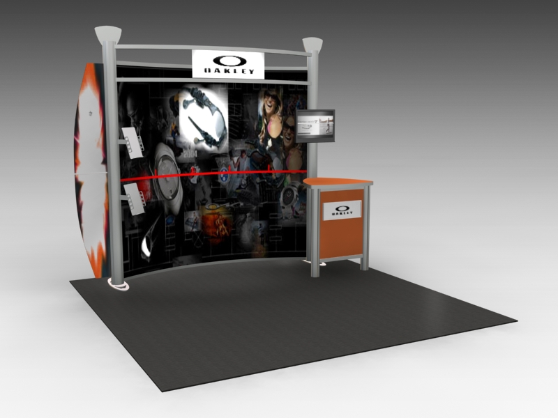 DM-0651 Trade Show Exhibit -- 10 x 10 Version