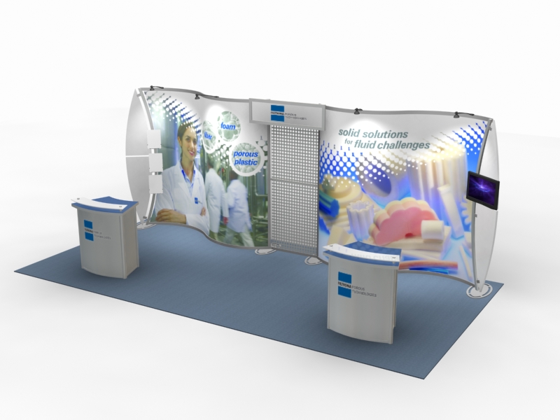 VK-2910 Portable Hybrid Exhibit -- Image 1