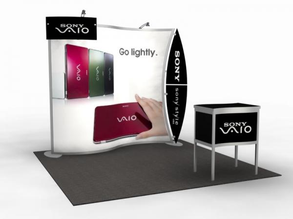 VK-1077 Portable Trade Show Display