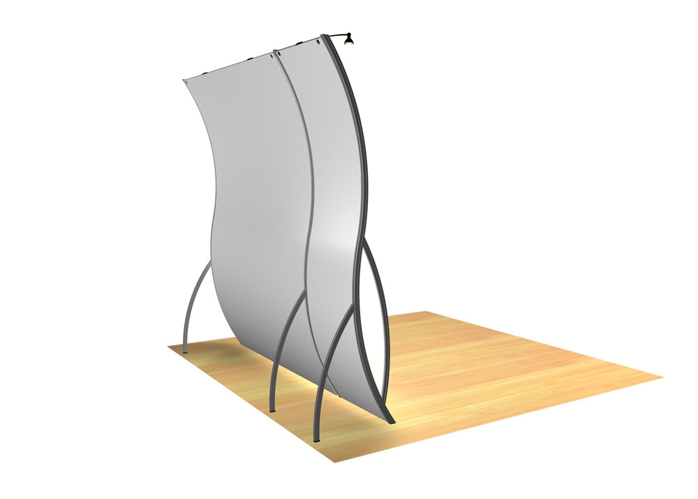 Perfect 10 VK-1500 Portable Hybrid Trade Show Display -- Image 4