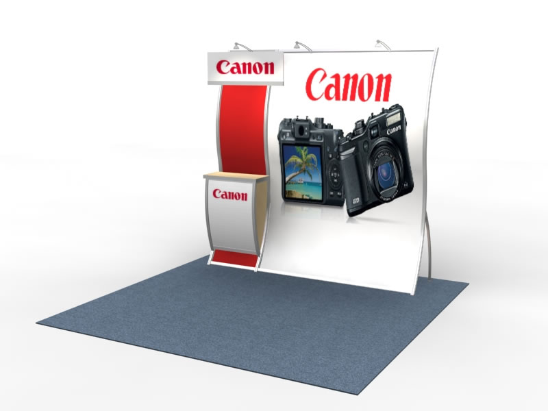 VK-1515 Perfect 10 Portable Hybrid Trade Show Display -- Image 2