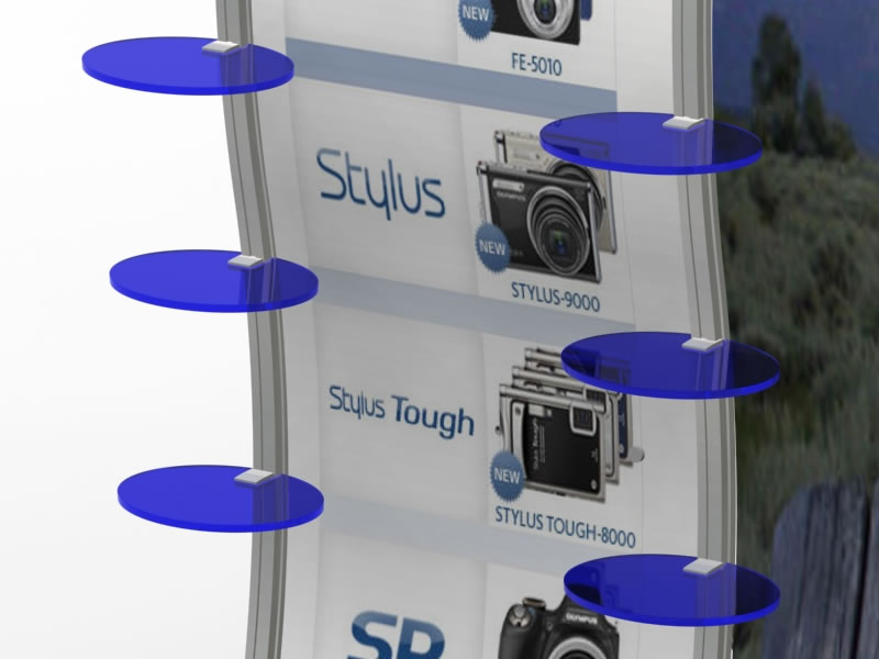 VK-1514 Perfect 10 Portable Hybrid Trade Show Display -- Image 3