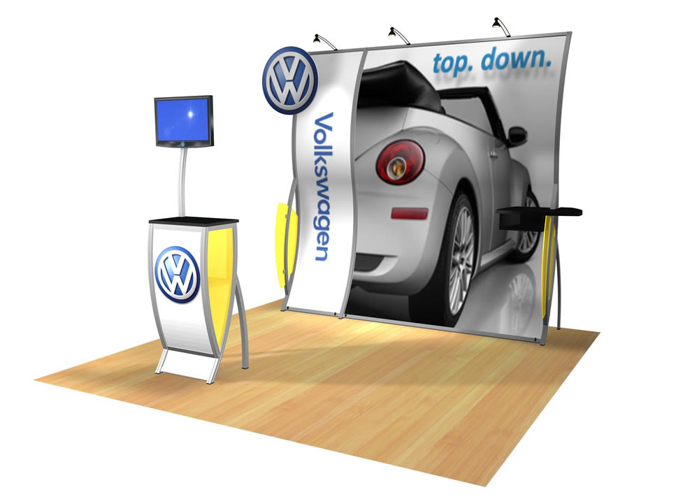 Perfect 10 VK-1506 Portable Hybrid Trade Show Display -- Image 4