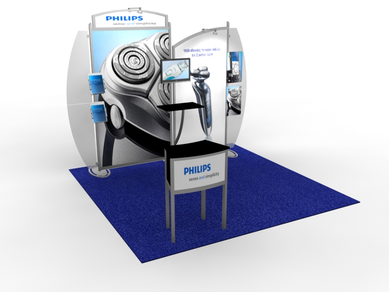 VK-1237 Portable Hybrid Trade Show Exhibit -- Image 1
