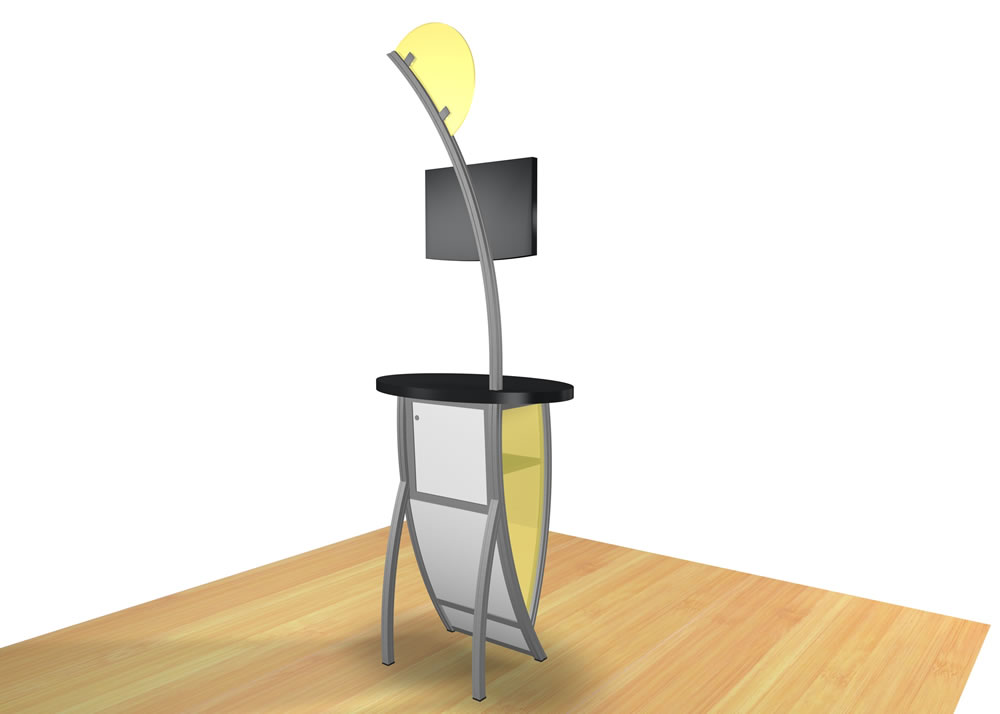 VK-1606 Trade Show Workstation or Kiosk -- Image 2 