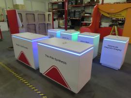 (1) MOD-1736, (4) MOD-1593, and (2) MOD-1596 Custom Counters -- View 2