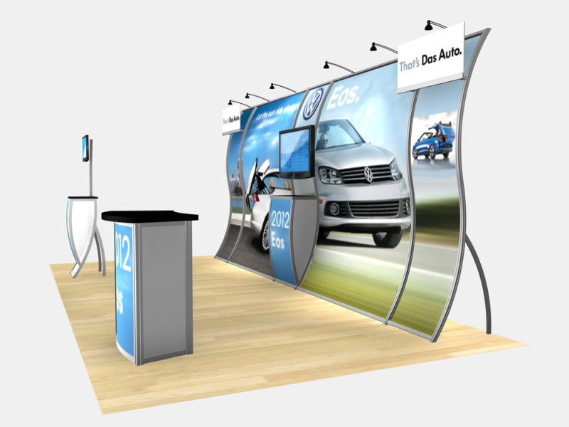 RE-2004 Rental Exhibit / 10' x 20' Inline Trade Show Display  Image 4