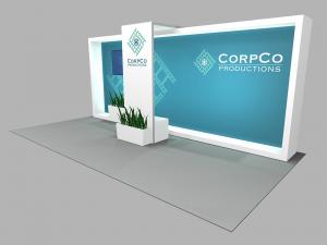 RE-2166 Custom SuperNova Lightbox with Fabric Graphic -- View 2