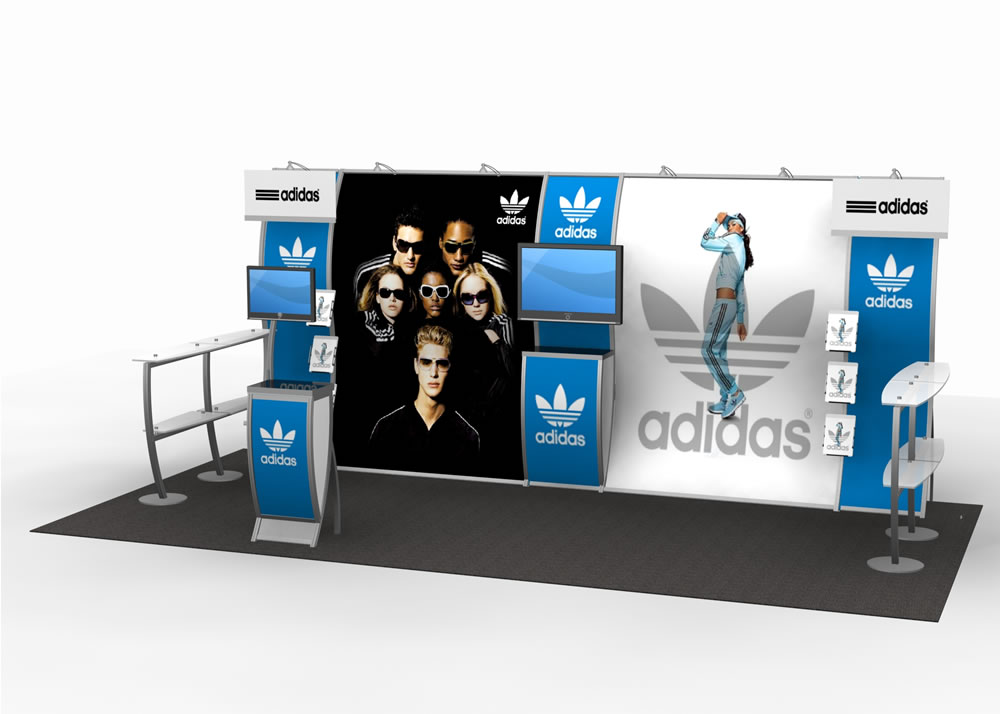 VK-1803 Portable Hybrid Trade Show Exhibit