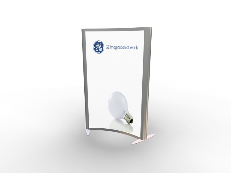 MOD-1287 Event and Trade Show Curved Lightbox -- Image 2