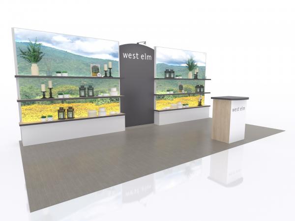 VK-2988 Trade Show Exhibit with Lightboxes -- Image 1