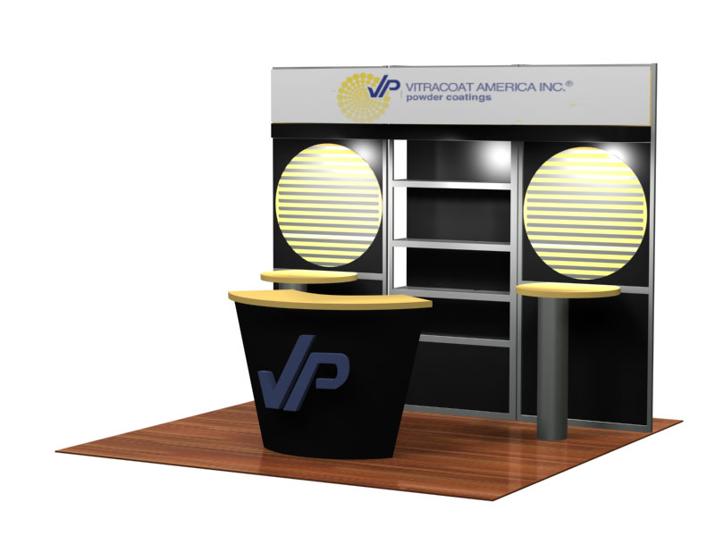 VK-1047 -- 10' x 10' exhibit