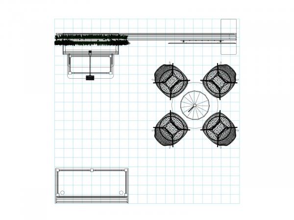 VK-1138 Trade Show Inline Exhibit -- Plan View